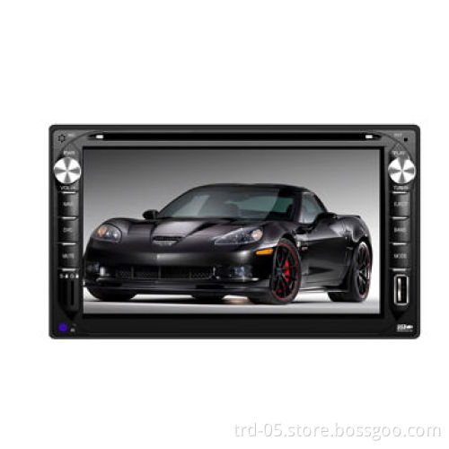 2-DIN Universal Car GPS DVD Player with 6.2-inch Digital Display, Bluetooth Function